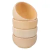 Ensembles de vaisselle DIY Playthings en bois Bowl Kids and Crafts Toy for Microlandscape Decor