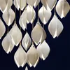 Kronleuchter Ulani Luxus Kronleuchter Moderne LED LELLING Creative Ceramics Magnolia Blütenblattdekoration für das lebende Esszimmer Schlafzimmer