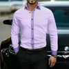 Chemises décontractées pour hommes SIX COLLES BOURTE SHIRT 3D IMPRESSION BUSINESS BUREAU BURIS