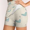 Rokken zeemeeuwen Koreaanse moderok zomer voor vrouwen lichte broek Patroon Boat Paper Coral Scrapbook Beach