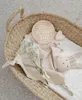 15x15cm European Style Solid Color Round Pure Oak Letter Message Board Baby Decoration borns Po Props Accessories 240429