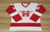 10 Dean Youngblood Hamilton Mustangs Ice Hockey Jerseys Rob Lowe Youngblood Double Stitched Name number High oailty Fast Shippi3927949