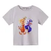 Sun and Moon Kids Yaz Boş Zaman Kısa Kollu Tshirts 313 Yıl Erkek Kız Oyun Kıyafetleri Tees Faturalandırmalar En İyi Giysileri 240416