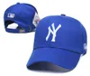 Designerskie czapki baseballowe czapki czapki dla mężczyzn kobiety dopasowane czapki casquette femme vintage luksusowe czapki słoneczne regulowane n13