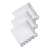 Bow Ties Pocket NapperChief Lace Hankies 10x10 tum stor bandana Hög absorption av handduksvett absorb