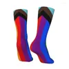 Herrensocken LGBT Progress Pride Flagge glückliche Kleidung lustige Neuheit Schwule Crew Streetstyle Verrückt für Männer Frauen