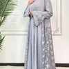 Etniska kläder Arabian Dubai Abayas Kvinnliga kläder Loos