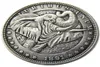 HB66 Hobo Morgan Dollar Skull Zombie Skeleton Copys Coins Ornamentos de artesanato de latão Acessórios para decoração de casa5403318
