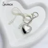 Клавичные ключичные кулоны в форме ключей в форме сердца