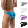 Underpants Herren sexy Unterwäsche niedrige Taille Eisseide Herren transparent eng und atmungsaktiv Q240430