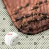 Mattor 1pc kaffemönster golvmatta badrum polyester fiber svamp antislip köksmatta.