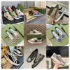 2024 Designer Casual Shoes Sneakers Low Womens Shoe Sports Trainers White Green Stripes Jogging Merveilleux Luxury Designer Sneakers Men Femmes Chaussures décontractées