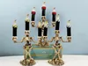 LED kaarslicht skelet Halloween leidde Candelabra Skull Party Lamp Halloween Decoration Lights Ghost Festival Sfeer Y20100627843134