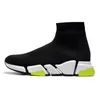 Chaussures décontractées Femmes Triple S noir blanc rouge respirable Nice Master Emed Graffiti Sneakers pour hommes Chaussures Sock Chaussures 1.0 2.0 Femmes Luxury Speed ​​Trainers Sports 36-44