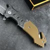 Модель F023 Тактическая высокая твердость складное нож 3.46 '' 5cr13mov tanto point blade 420 сталь + ручка G10 Работайте резкий EDC.