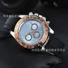 Titta på Watches AAA 2024 Mens Hot Selling Mens Silicone Tape Labor Watch Quartz 6 Multifunktionell Watch J5qs Mens Watch