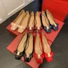 Chaussures de robe de luxe de nouveau style fête des femmes extérieures à talons hauts à talon de mariage en cuir décontracté mule de marche en cuir bow dance chaussure de danse