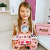 Symulacja Zestaw kosmetyków dziewczyna makijaż zabaw dla dzieci Udawanie gry na paznokcie lakierka szminka lalka dla dzieci 3 lata prezent 240416