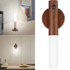 Lâmpada de parede Magnetic LED Light Motion Sensor Night 3 Cores Dimmable USB recarregável para a cozinha do corredor da escada do quarto