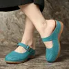 Slippers Summer Woman 2,5cm Plataforma 5 cm de altura salto vintage fenty beleza grande tamanho grande escavando escorregadores de praia azul royal