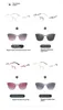 Lunettes de soleil Frames Type de lunettes magnétiques sans cadre Femmes Femmes Polarized Renties Lens Prescription Myopia Hyperopia Cadre