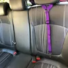 Couleur solide Twoinone Pet Car ceinture de sécurité en nylon Leash Sénalisation des chiens de sécurité Ajustements ACCESSOIRES COLLAIRS ACCESSORIES 240428