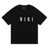 Luxury Amirir Designer Tshirt Fashion Mens T-shirts Imprimé Tops Tees Man T-shirt Quality Femme Casual Femme Brousse Blouse Blouse