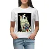 Frauenpolos Flapper: Vintage 1929 Art Deco Schöne Print T-Shirt Koreanische Mode weibliches weißes Kleid für Frauen sexy