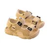 Chaussures d'enfants d'été garçons semelles doux chaussures de plage mâle bébé baotou anti-kick sandales princepard sandales d'été 240417