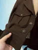 Vestes masculines Tailor Brando poids lourd Tweed Edition 70% Wool Eisenhower Veste en laiton antique Boutons Military Style