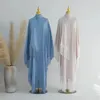 Abbigliamento etnico caftano eid donna musulmana abito da festa ramadan dubai abaya tacchino islam abiti da sera lunghe sera