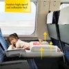Matelas gonflable bébé enfant lit d'air longue distance avion théivel avion à grande vitesse voyager auto-conduite accessoire de sommeil arrière 240417
