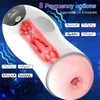 Autres articles de beauté de santé mignons choses homme masturbation plug pornographic jouet silicone vaginal utilisé pour vibration tail sucer la coupe bouche Q240430