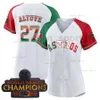 Mexico Astros 2 Bregman Baseball Jerseys 27 Altuve 44 Alvarez 3 Pena Houston Verlander Framber Valdez 71 Hader Jeff Bagwell Bryan Jose Abreu Men Men Jersey