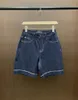 Shorts femininos 24 verão l // p jeans de algodão respirável