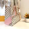 24ss da donna borse borse a scacchiera contrasto in pelle borse in pelle Luxurys Crossbody Messenger Ladies da viaggio da viaggio