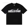 T-shirt maschile Hell Star Thirt Mens Designer Shirts Summer Leisure Fashion Hip Hop Hop Street Brand Abbigliamento con lettere Stampa S-5xl