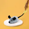 Smart Running Mouse Cat Toy Interactive Random Moving Electric Cat Teaser Taser Toys Simulation MICE Kitten Zelfspelen pluche speelgoed 240430