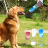 Bouteille d'eau pour chien portable adapté aux petits et grands bols pour chiens boissons extérieurs