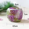 Candle Holders Mosaic Glass Candlestick Creative Holder Tea Light Candelabra Wedding Party Home Table Romantic Decorations