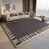 Tapijten Noordse woonkamer tapijt eenvoudig en verdikte bank salontafel kleed in bedmetten voor het huis voor huishoudelijke slaapkamers Home Decor