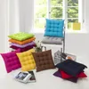 Pillow Square Stool S Pearl Cotton Office Computer Chair Protective Mat Cartoon Seat Pad Buttocks Backrest