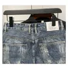 Sumpi estivi raschiati slip slim cot slip shorts modalità pantaloni corti per jeans blu personalizzati 240430