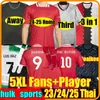 4xl 5xl 2024 25 MAC Allister Soccer Jerseys Darwin Mohamed Diogo J. Luis Diaz Gravenberch Gakpo Szoboszlai Bradley Wersja Wersja Men Kit Kit Sock Football Shirt