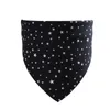 Dog Apparel Star Pattern Pet Cat Bandana Collar Neckerchief Triangle Neck Scarf Saliva Towel Fashion Accessories