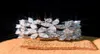 2021 Nouvelle arrivée bijoux luxueux étincelants 925 Marquise en argent sterling coupé Moisanite Diamond Party Women Wedding Leaf Band Ring G8299615
