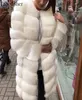 Luxuy femelle sorwear faux manteau de fourrure 2020 automne hivern blanc manteau de fourrure longs femmes vestes pour femmes plus taille 3xl new2624492