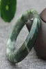 Laat goedkoper natuurlijke groene guizhou Jades armbanden ronde armbanden cadeau voor vrouwen jades mode sieraden accessoires9840438
