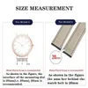 Bandes de montre Omega Seamaster à extrémité incurvée en acier inoxydable 18 mm 19 mm Strip accessoire riz perlé Q240430