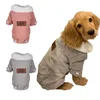 Chaqueta de vestimenta de perros ropa de invierno de otoño para pequeños perros medianos gatos gatos calientes ropa a prueba de viento abrigo de cachorro chihuahua beagle